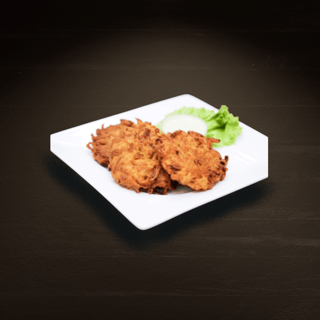 2. Løk Pakora / Onion Bhaji