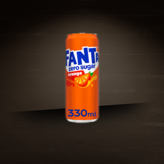 Fanta zero can 0.33ml